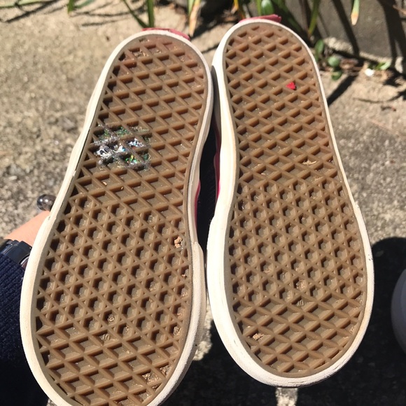 Vans toddler girl sneakers 7.5 - Picture 3 of 7